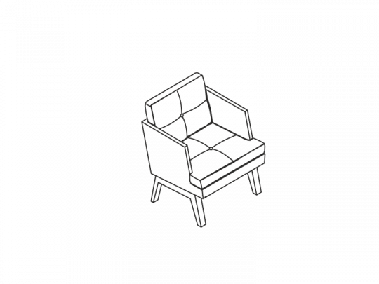 Кресло DAL001L