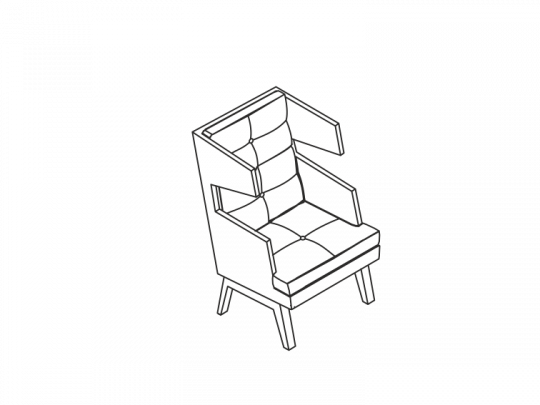 Кресло DAL004F