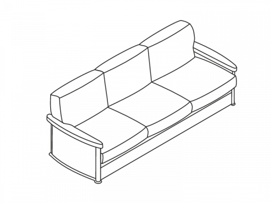 Диван PVDIVATH3B