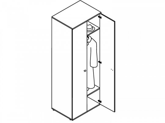 Гардероб G-55N