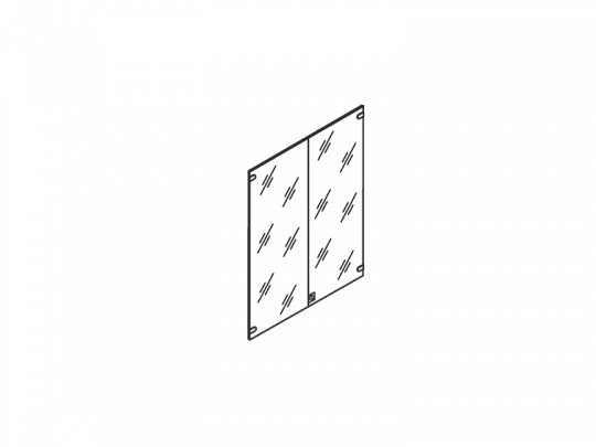 Двери верхние (стекло) 154657