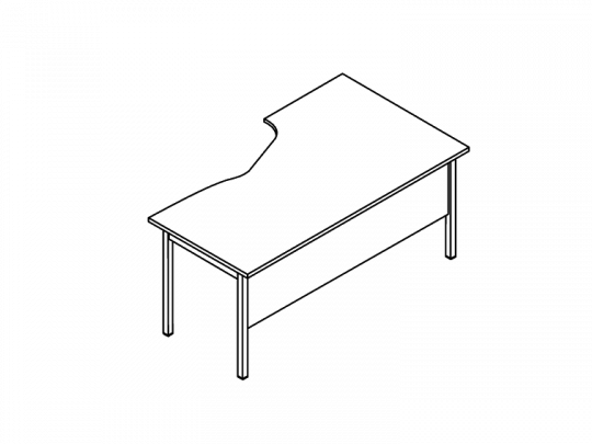 Стол левый 2МД.120(лев)