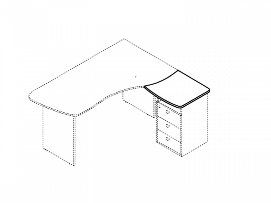 Топ тумбы G-65R