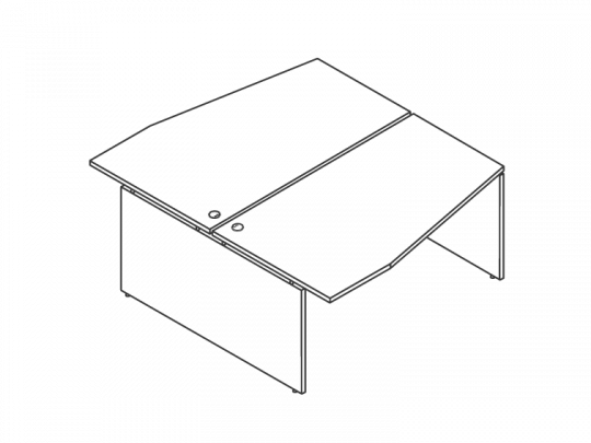 Стол двойной X2CT-169.3