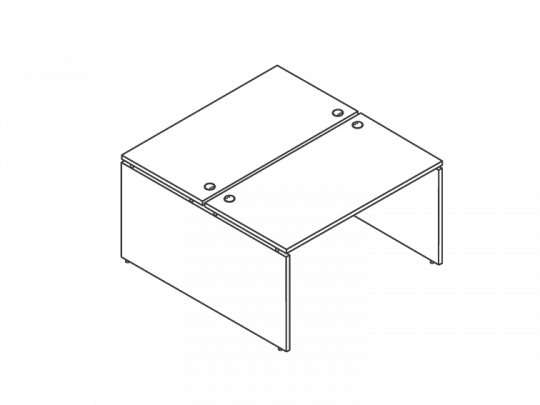 Стол двойной X2ST-127