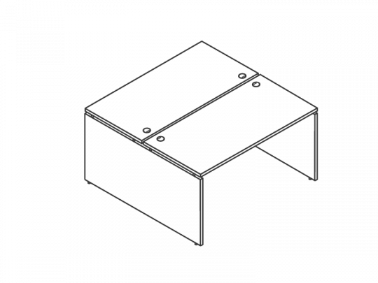 Стол двойной X2ST-147