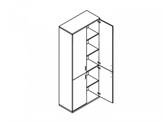 Шкаф высокий А.СТ-1.3