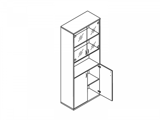 Шкаф высокий А.СТ -1.4