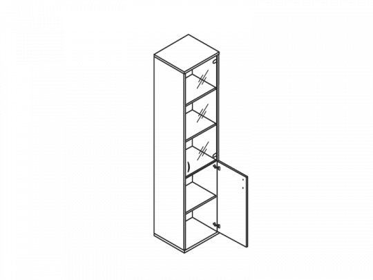 Шкаф правый А.СУ-1.2Пр