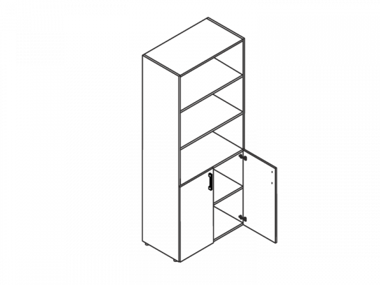 Шкаф высокий LT-ST-1.1