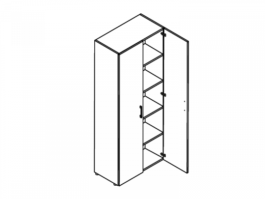 Шкаф высокий LVRB13