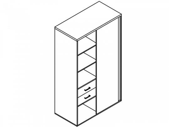 Шкаф-купе KSK-5