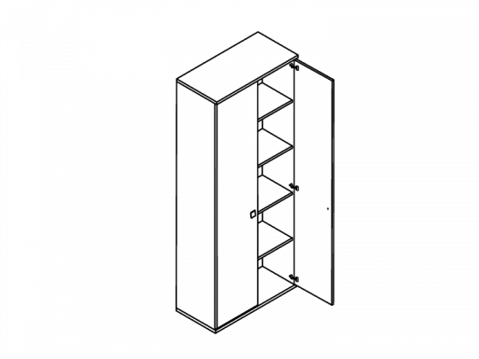 Шкаф высокий Л.СТ-1.9