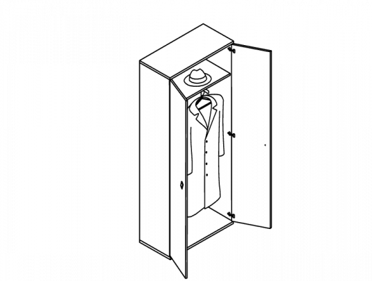 Гардероб Л.ГБ-4
