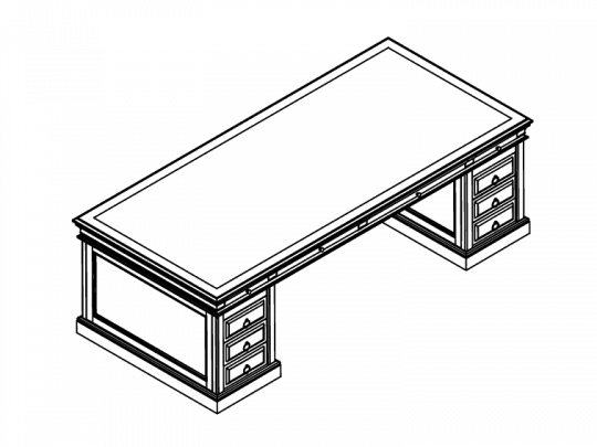 Стол письменный 5109