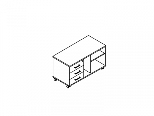 Тумба сервисная 80T003