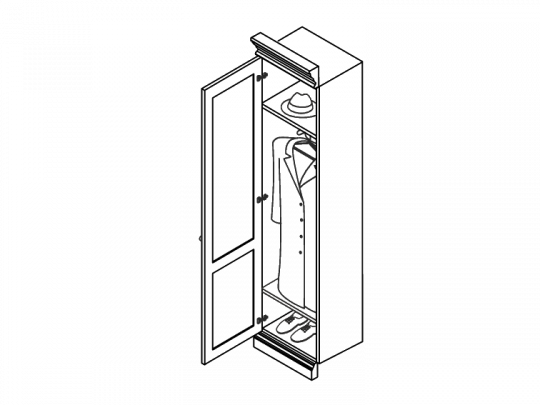 Секция гардеробная S-ANE29L