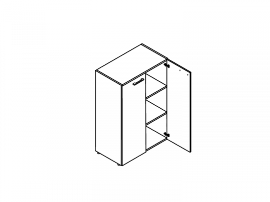 Шкаф средний TMC-85.1