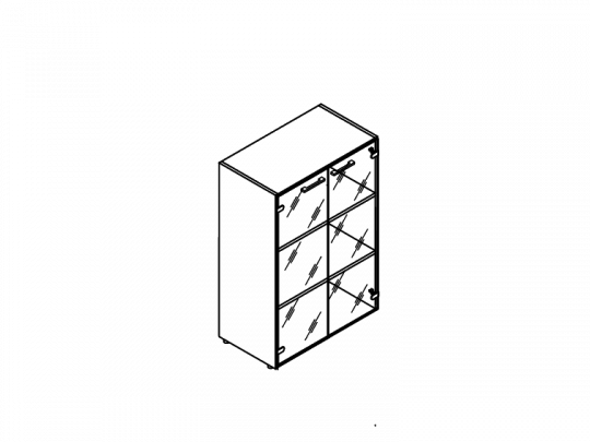 Шкаф средний TMC-85.2