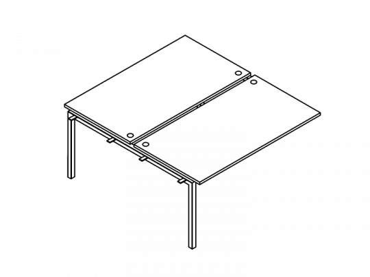 Стол приставной LVRP22.1416-1