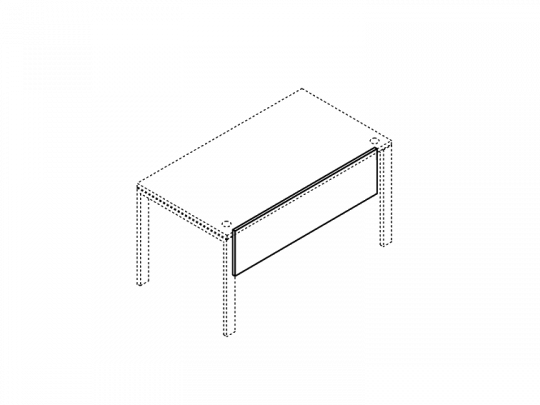 Лицевая панель стола LVRN41.1403-А