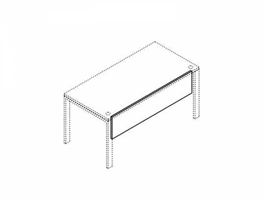 Лицевая панель стола LVRN41.1603-А