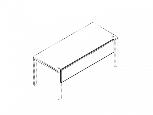 Лицевая панель стола LVRN41.1803-А