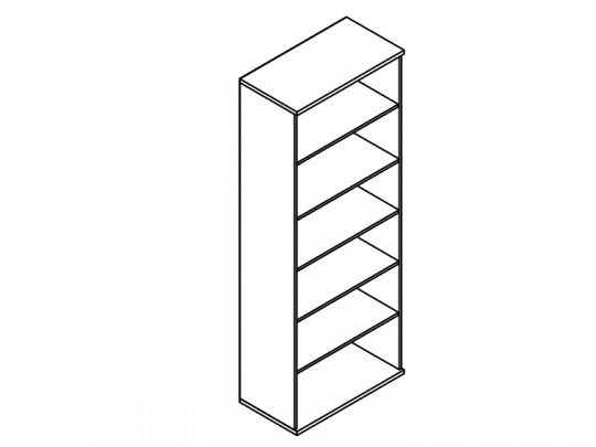 Стеллаж высокий V-67