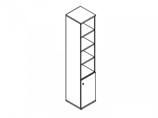 Шкаф правый V-503Пр