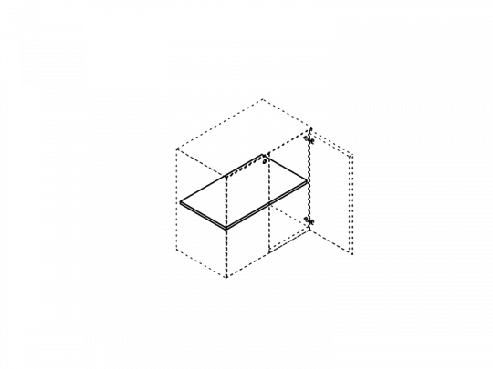 Полка F53-SHW11