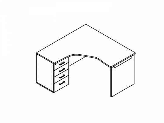 Стол левый 114S010_L