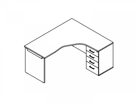 Стол правый 114S011_R