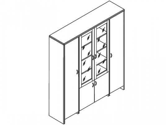 Шкафная композиция 102-703