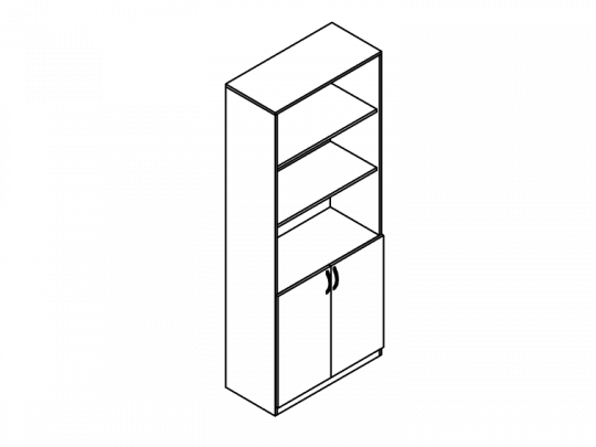 Шкаф высокий В.СТ-1.1