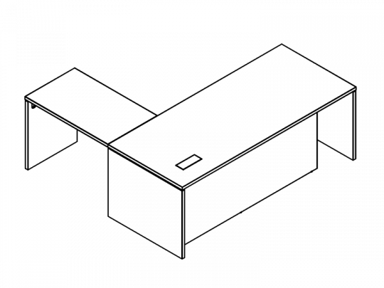 Стол правый  SN11.2319R