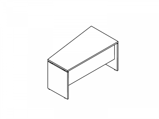Стол трапеция TES284113