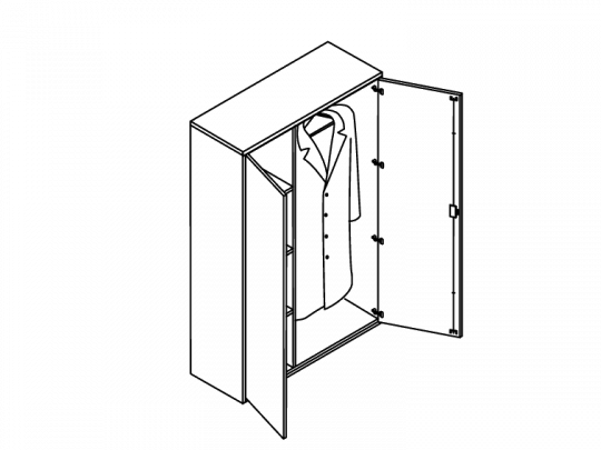 Гардероб COT001