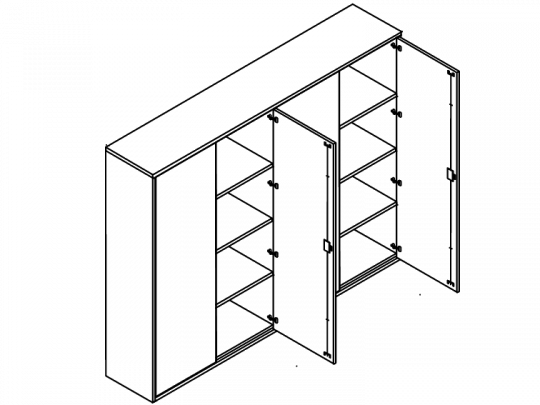 Шкаф+шкаф COT006