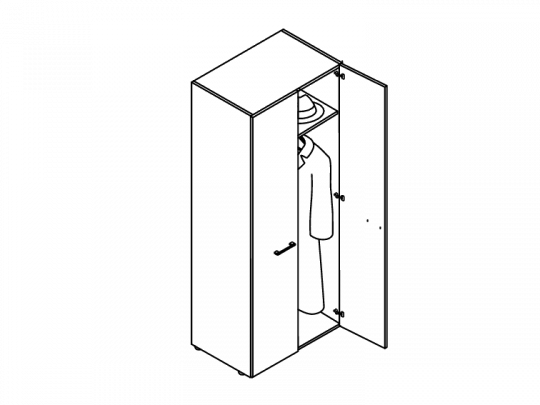 Гардероб LVRB18