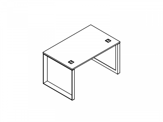 Стол письменный O.MO-SRR-3.8