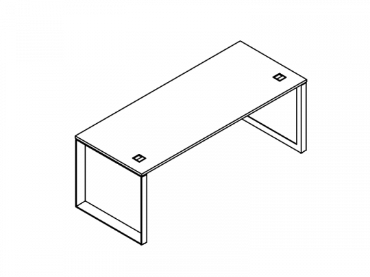 Стол письменный O.MO-SRR-6.8