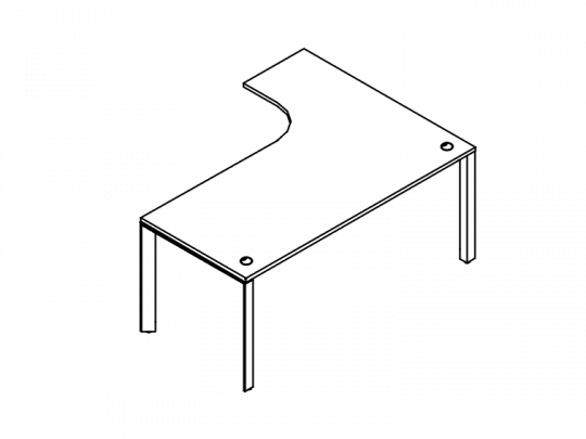 Стол левый O.MP-SA-4L