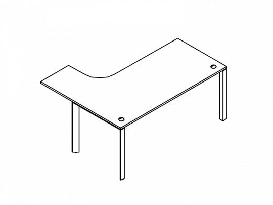 Стол правый O.MP-SA-4R
