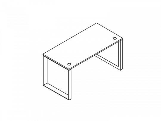 Стол рабочий  O.MO-SP-3.7