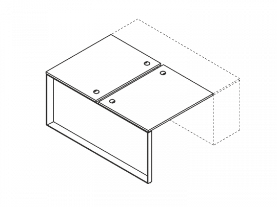 Рабочая станция опорная O.MO-D.SPR-1.8-