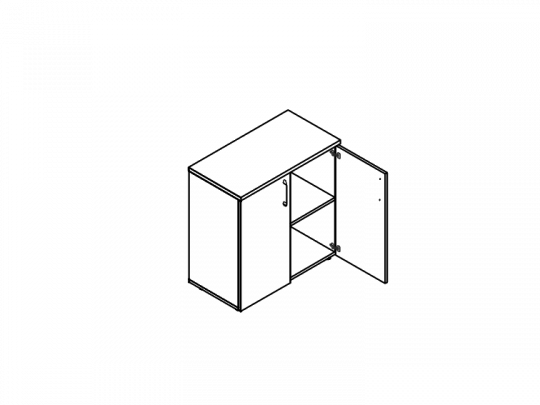 Шкаф низкий O.ST-3.1