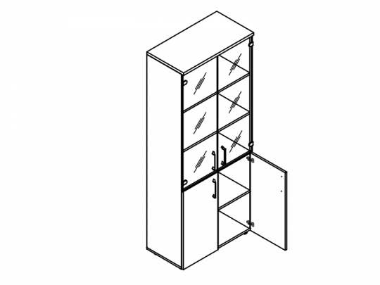 Шкаф высокий O.ST-1.2