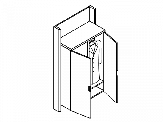Гардероб F344