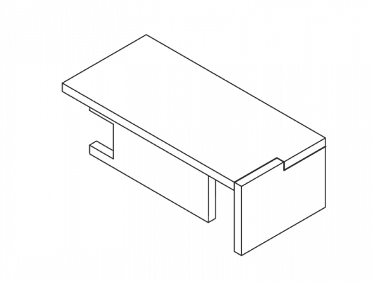 Стол правый JR102DX