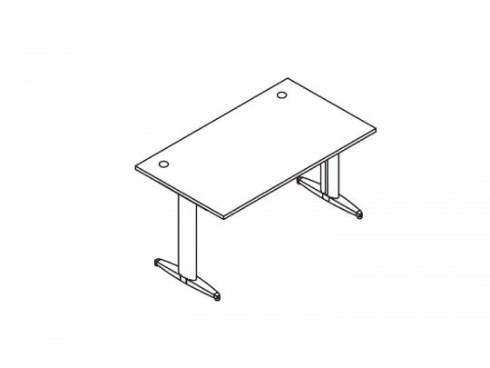 Стол прямой EDG148